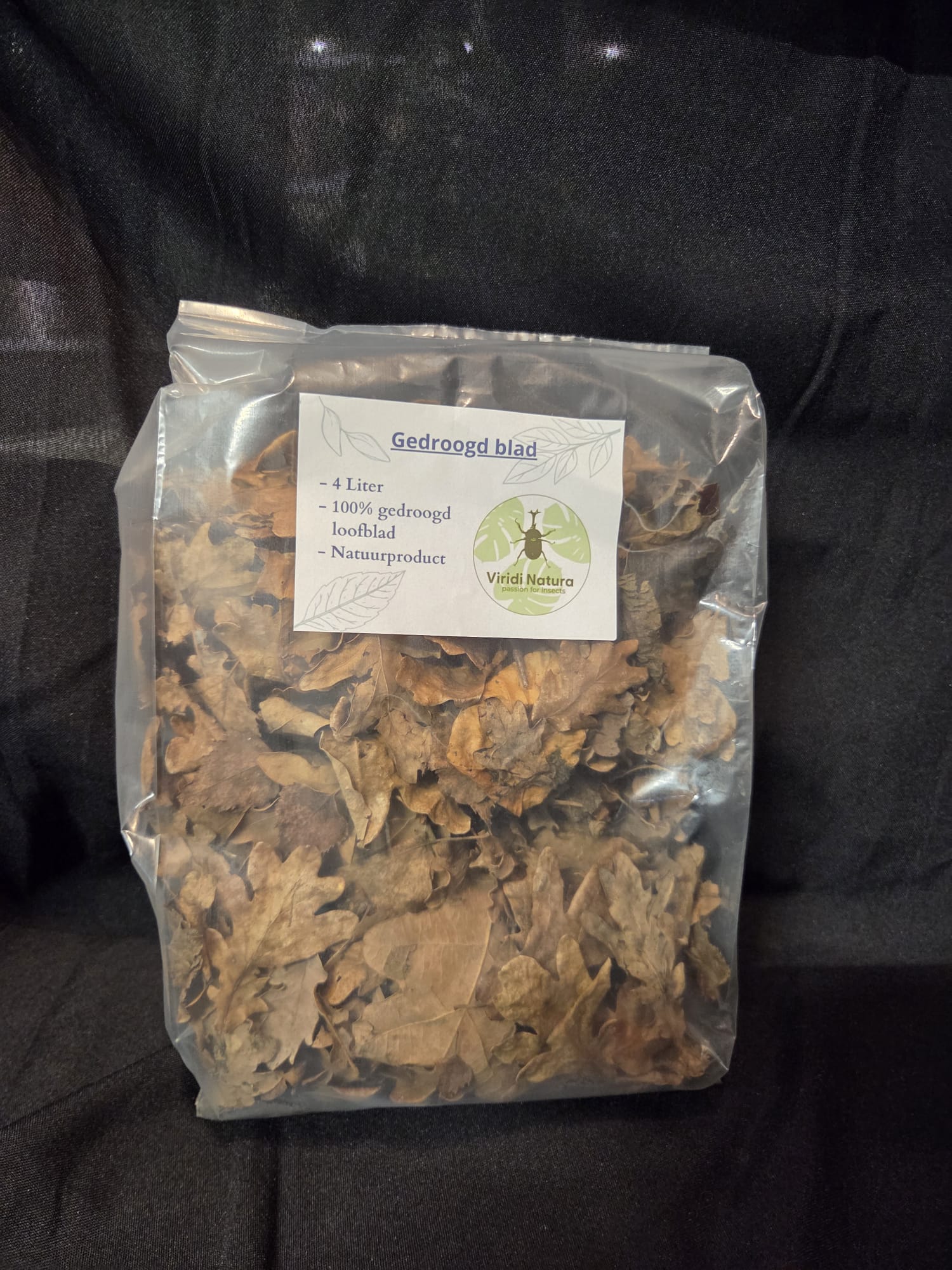 Gedroogd loofblad zakken van 4 Liter