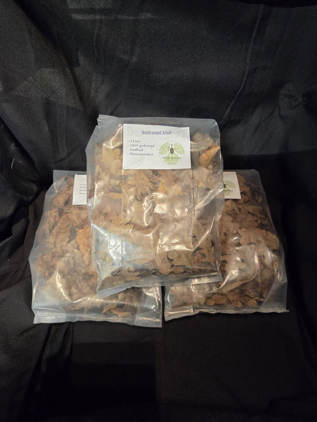 Gedroogd loofblad zakken van 4 Liter